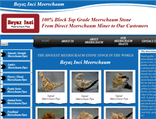 Tablet Screenshot of meerschaumcity.com